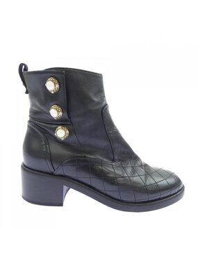 Chanel Boots Black